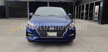 Foto venta Auto usado Hyundai Accent GL (2018) color Azul precio $187,900