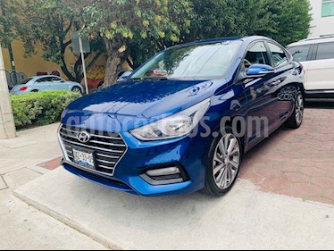 foto Hyundai Accent GLS Aut usado (2018) color Azul precio $231,901