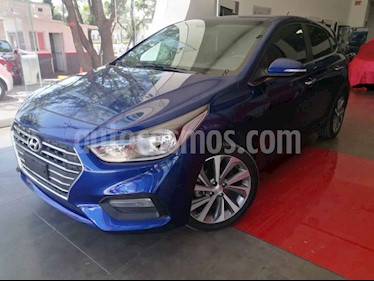 Foto venta Auto usado Hyundai Accent HB GLS Aut (2018) color Azul precio $254,900