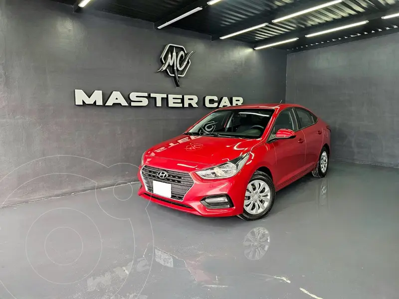 Foto Hyundai Accent HB GL Aut usado (2018) color Rojo precio $205,000