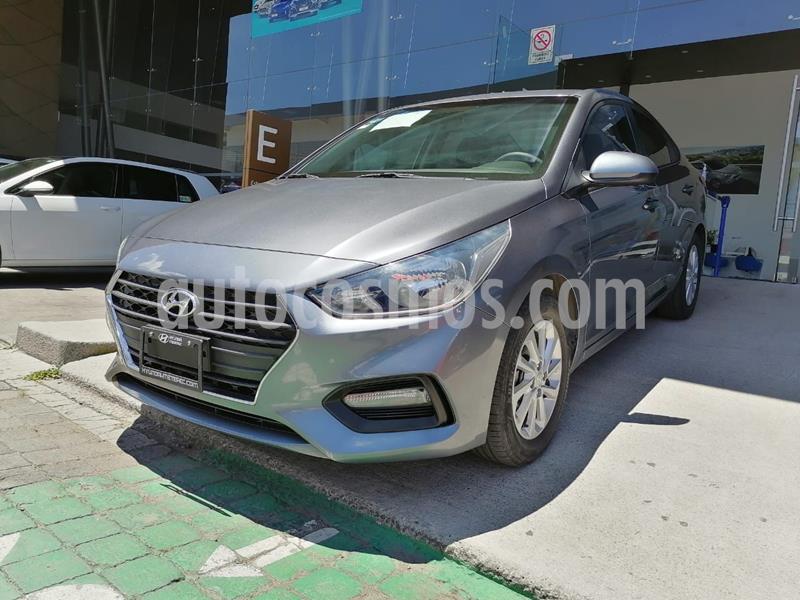 Hyundai Accent GL Mid usado (2018) color Gris precio $198,000