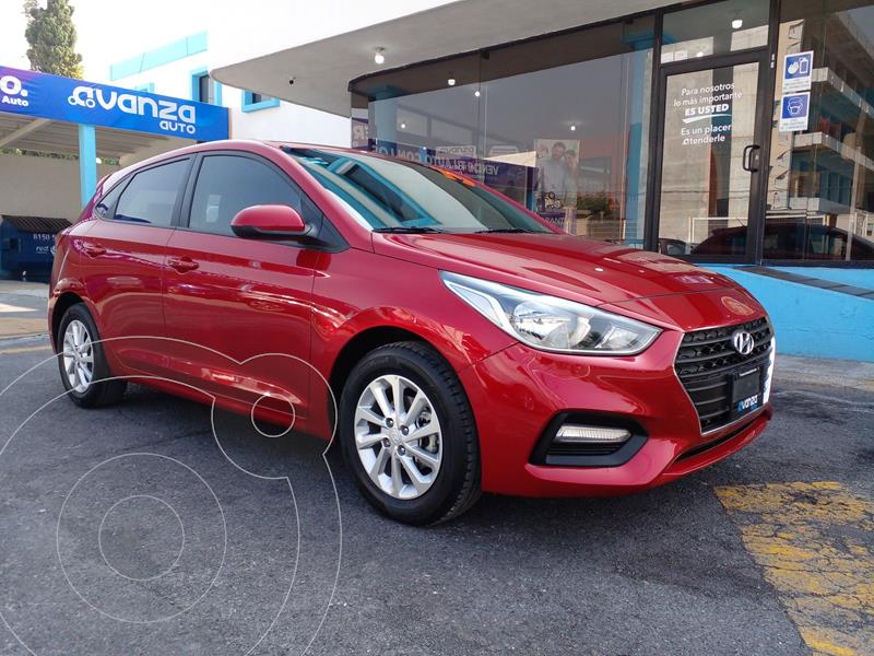 Foto Hyundai Accent HB GL Mid usado (2019) color Rojo Cobrizo precio $229,000