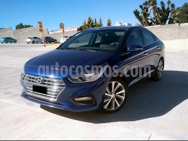 foto Hyundai Accent GLS Aut usado (2018) color Azul precio $218,000
