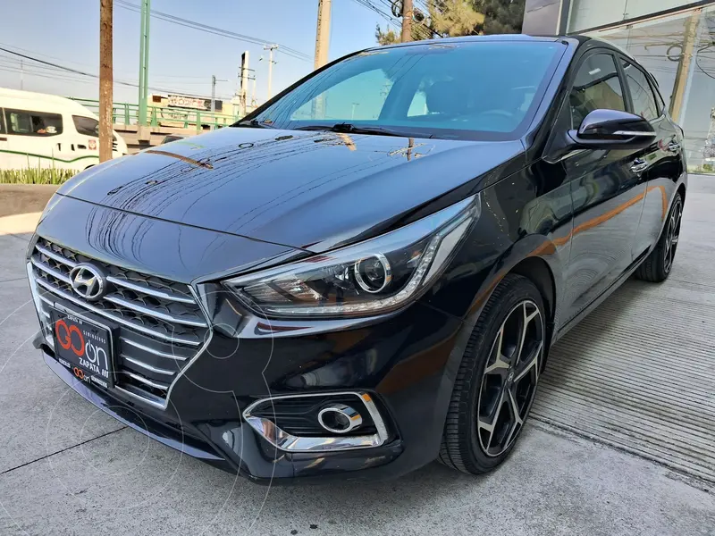 Foto Hyundai Accent GLS Aut usado (2022) color Negro financiado en mensualidades(enganche $81,478 mensualidades desde $6,231)