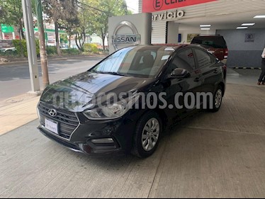Hyundai Accent GL Aut usado (2018) color Negro precio $195,000