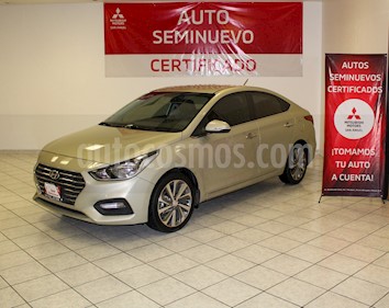 foto Hyundai Accent GLS Aut usado (2018) color Champagne precio $229,000