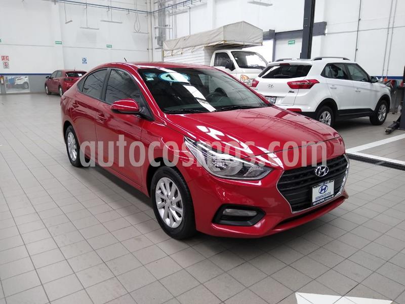 Hyundai Accent GL Mid usado (2018) color Rojo precio $199,000