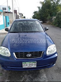 Hyundai Accent GL usado (2005) color Azul precio $46,000
