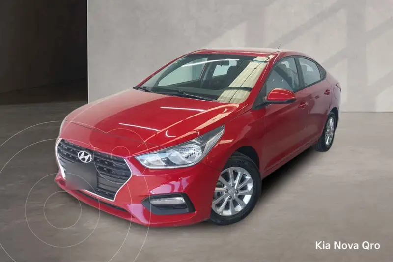Foto Hyundai Accent MID Aut usado (2021) color Rojo financiado en mensualidades(enganche $66,762 mensualidades desde $5,731)
