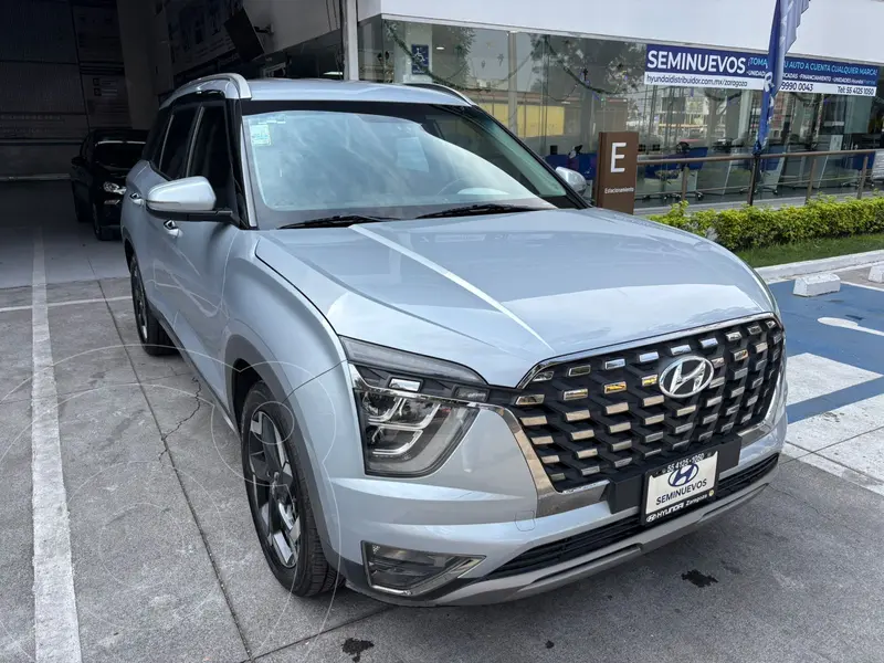 Foto Hyundai Creta Grand GLS Premium usado (2022) color plateado financiado en mensualidades(enganche $133,760 mensualidades desde $5,628)