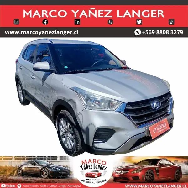Foto Hyundai Creta 1.5L Value Aut usado (2019) color Gris precio $10.900.000