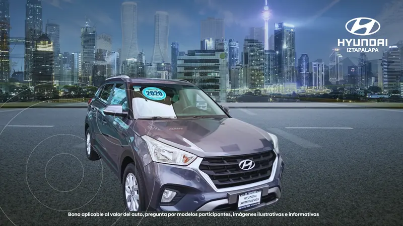 Foto Hyundai Creta GLS Aut usado (2020) color Gris precio $229,900