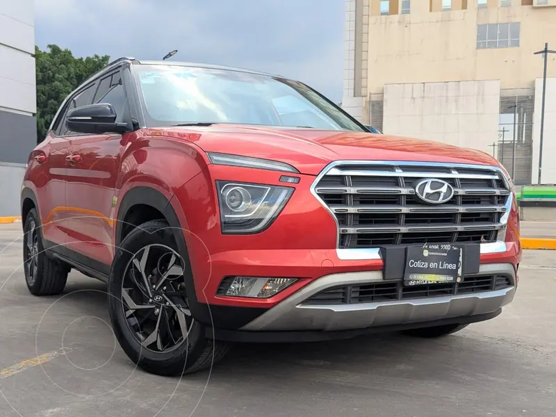 Foto Hyundai Creta GLS Premium usado (2022) color Naranja financiado en mensualidades(enganche $135,850 mensualidades desde $5,836)