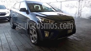 Hyundai Creta 5P GLS PREMIUM 1.6L TA F. LED RA-17 usado (2017) color Azul precio $255,000