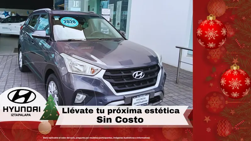 Foto Hyundai Creta GLS Aut usado (2020) color Gris financiado en mensualidades(enganche $96,098 mensualidades desde $4,043)