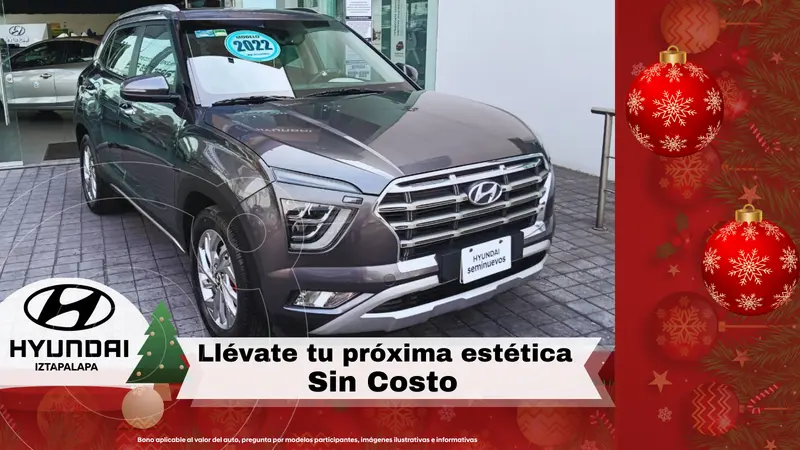 Foto Hyundai Creta GLS Premium usado (2022) color Gris precio $334,600