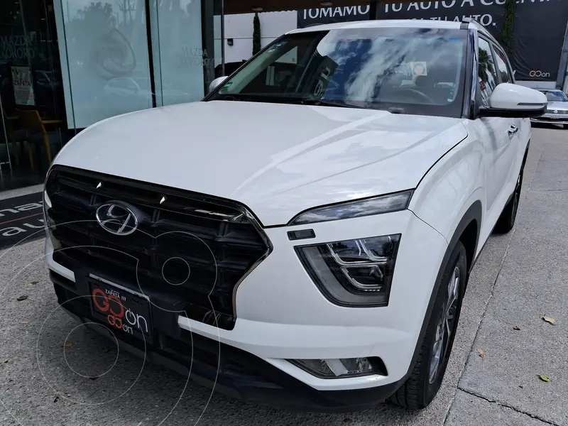 Foto Hyundai Creta Limited Turbo usado (2021) color Blanco financiado en mensualidades(enganche $89,925 mensualidades desde $6,877)