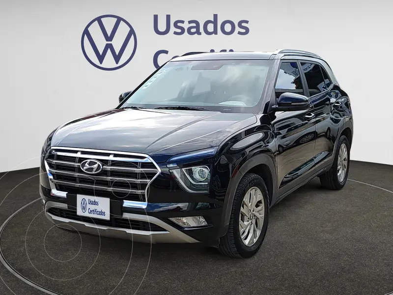 Foto Hyundai Creta GLS IVT usado (2021) color Negro financiado en mensualidades(enganche $94,258 mensualidades desde $8,257)