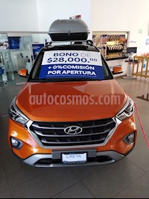 Hyundai Creta GLS Premium Aut usado (2020) color Naranja precio $405,800