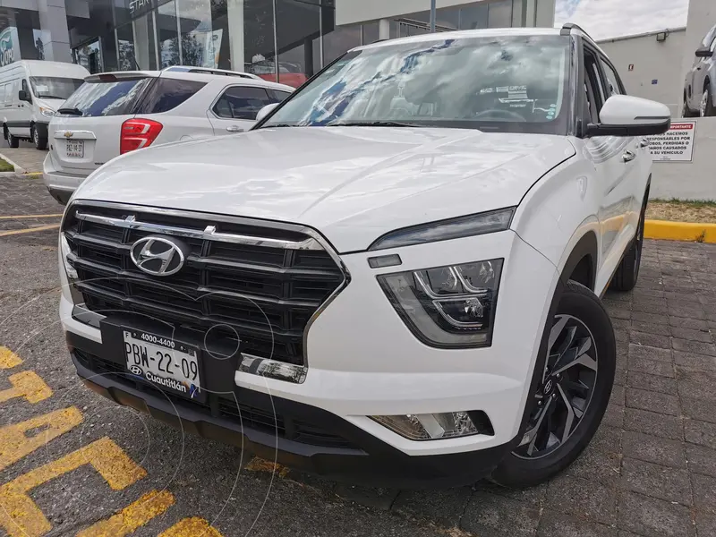 Foto Hyundai Creta Limited Turbo usado (2022) color Blanco financiado en mensualidades(enganche $113,750 mensualidades desde $9,784)