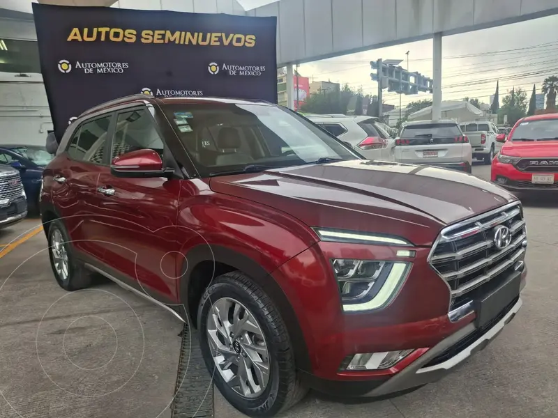 Foto Hyundai Creta GLS Premium usado (2022) color Rojo financiado en mensualidades(enganche $58,000 mensualidades desde $7,378)