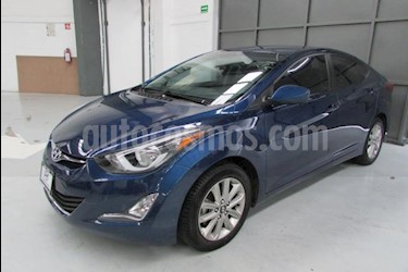 foto Hyundai Elantra 4p GLS Premium L4/1.8 Aut usado (2016) color Azul precio $192,000