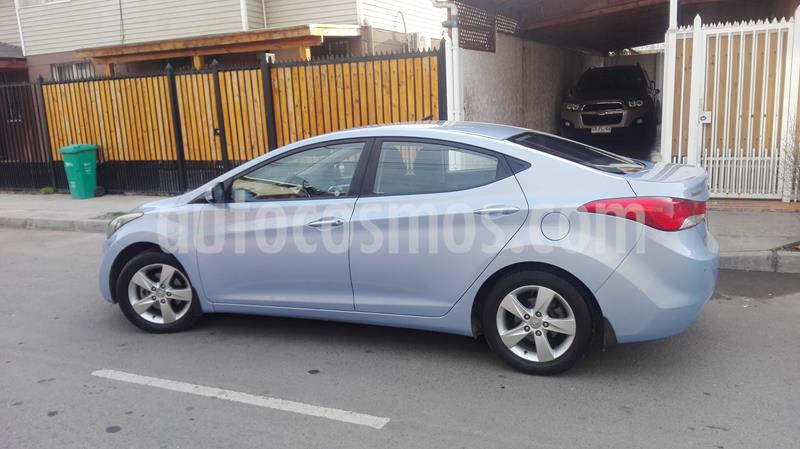 Hyundai Elantra GLS 1.6 Aut Full usado (2013) color Celeste precio $6.100.000