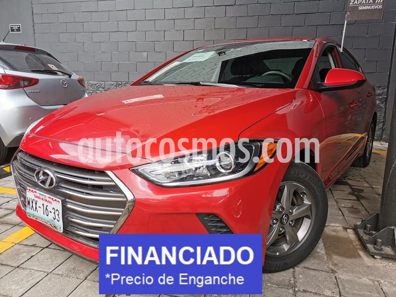 Hyundai Elantra GLS Aut usado (2017) color Rojo precio $44,000