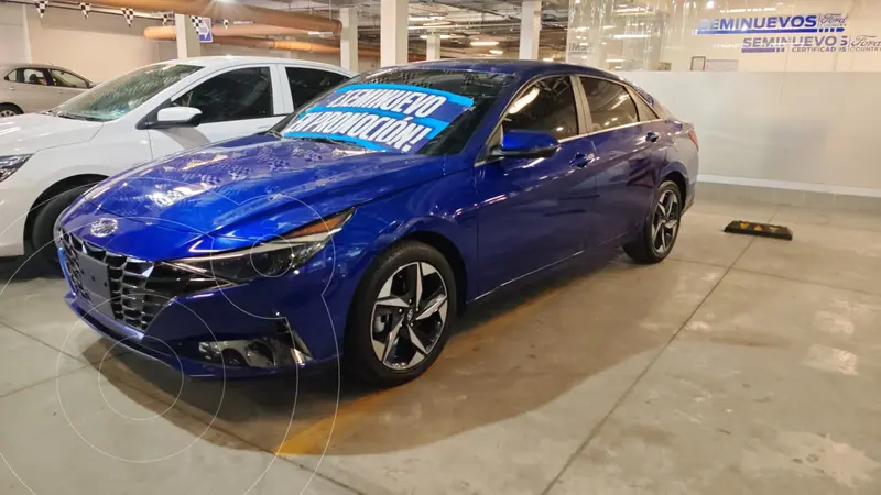 Foto Hyundai Elantra Limited Tech IVT usado (2023) color Azul precio $419,000