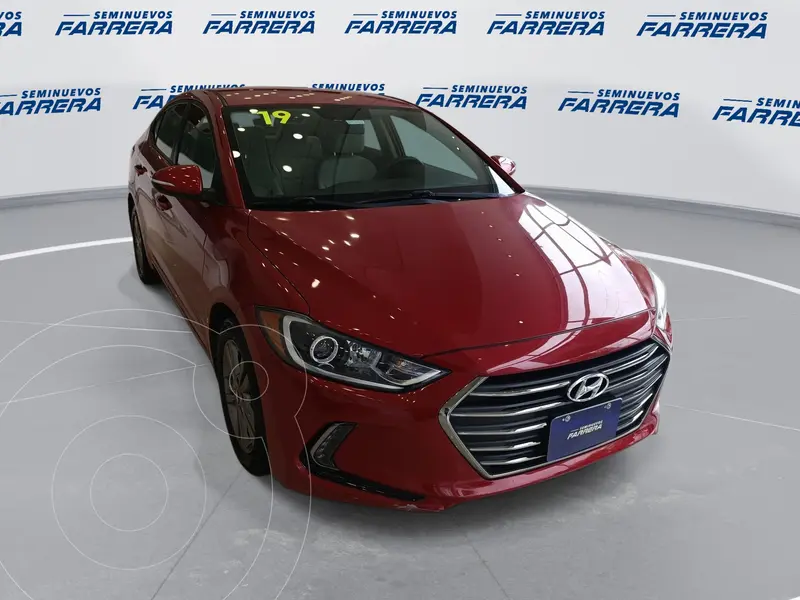Foto Hyundai Elantra GLS Premium Aut usado (2018) color Rojo financiado en mensualidades(enganche $52,735 mensualidades desde $4,374)