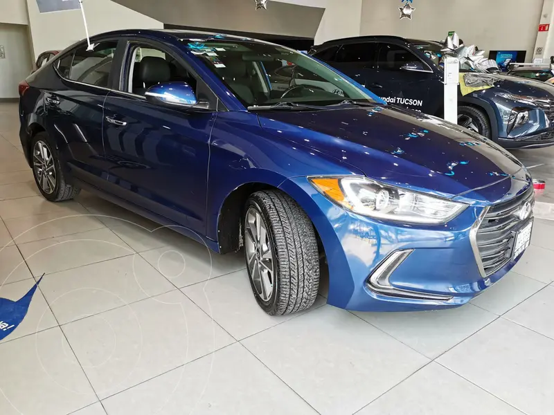 Foto Hyundai Elantra Limited Tech Navi Aut usado (2018) color Azul financiado en mensualidades(enganche $85,000 mensualidades desde $8,524)