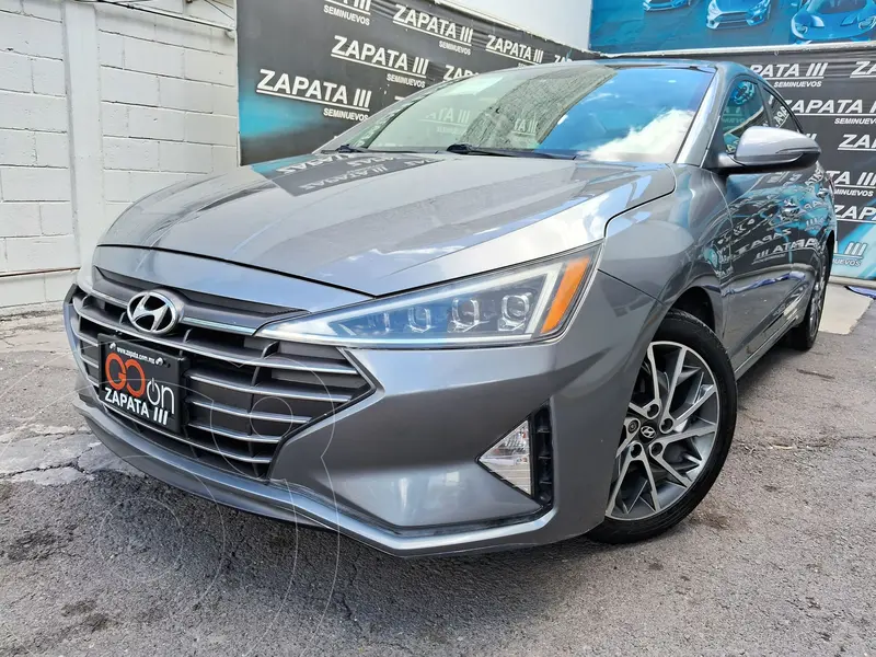Foto Hyundai Elantra Limited Tech Navi Aut usado (2019) color Gris financiado en mensualidades(enganche $92,250 mensualidades desde $5,350)