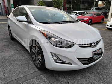 Hyundai Elantra 4P LIMITED TECH TA A/AC. AUT. PIEL CAMARA DE REVE usado (2015) color Blanco precio $179,000