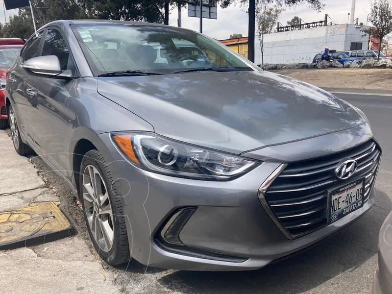 Foto Hyundai Elantra Limited Tech Navi Aut usado (2018) color Gris financiado en mensualidades(enganche $80,000 mensualidades desde $80,200)