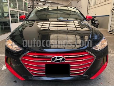 Hyundai Elantra GLS Aut usado (2017) color Negro precio $199,000