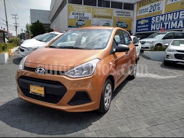 foto Hyundai Grand i10 4p GL L4/1.2 Man usado (2015) color Naranja precio $133,900