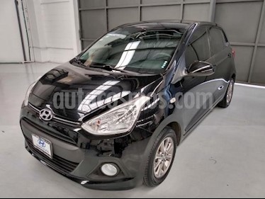 Foto Hyundai Grand i10 5P HB GLS TM5 A/AC. VE F. NIEBLA RA-14 usado (2017) color Negro precio $160,000