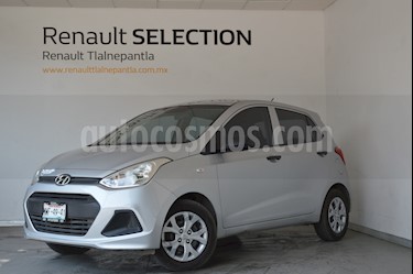 Foto venta Auto usado Hyundai Grand i10 GL (2016) color Plata precio $145,000