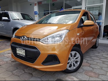 Foto venta Auto usado Hyundai Grand i10 GL (2015) color Bronce precio $129,000