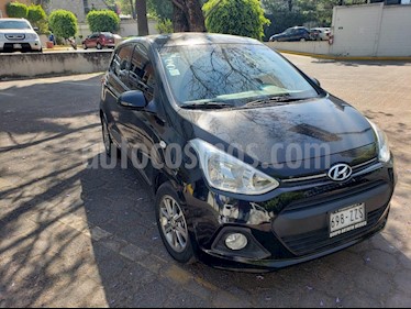 Foto venta Auto usado Hyundai Grand i10 GLS (2015) color Negro precio $125,000