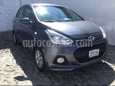 Foto venta Auto usado Hyundai Grand i10 GRAND I10 1.2 GL AT 5P (2016) color Gris precio $135,000