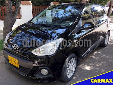 Foto venta Carro usado Hyundai Grand i10 Kappa 1.2 (2016) color Negro precio $30.900.000