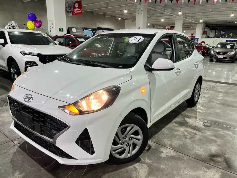 Foto Hyundai Grand i10 MID usado (2021) color Blanco precio $250,000