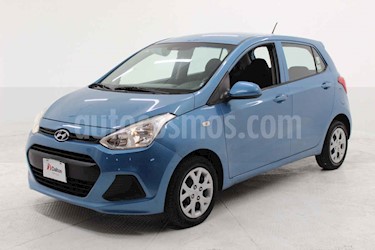 Hyundai Grand i10 GL MID Aut usado (2016) color Azul precio $139,000