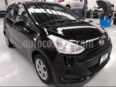 Hyundai Grand i10 5P HB GL MID AT A/AC. R-14 usado (2016) color Negro precio $132,000