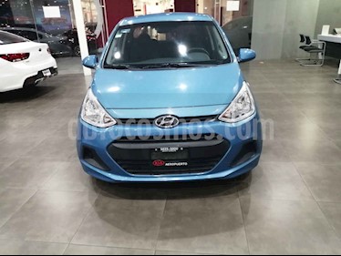 Hyundai Grand i10 4p GL MID L4/1.2 Premium Man usado (2016) color Azul precio $129,000