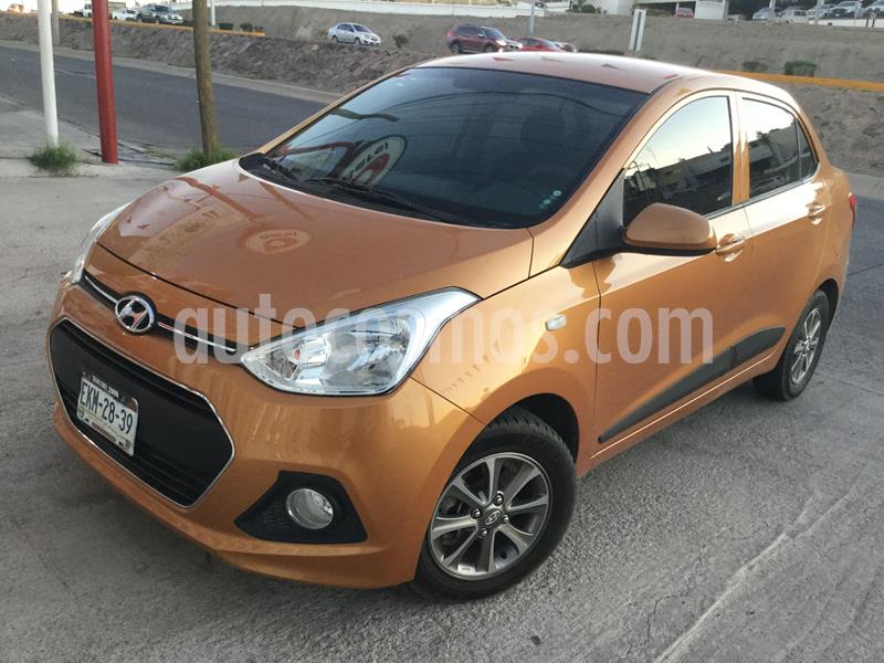 Foto Hyundai Grand i10 GLS usado (2015) color Naranja precio $115,000