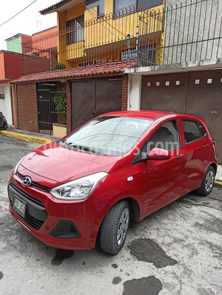 Hyundai Grand i10 GL MID Aut usado (2016) color Rojo precio $130,000
