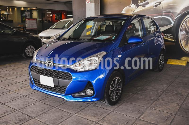 foto Hyundai Grand i10 GLS usado (2020) color Azul precio $210,000