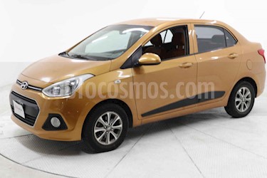 Hyundai Grand i10 4p GLS L4/1.2 Man usado (2015) color Naranja precio $135,000